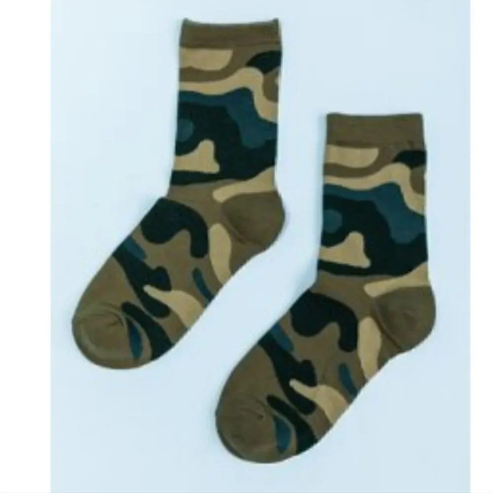 Shein Camo pattern socks one size NWT